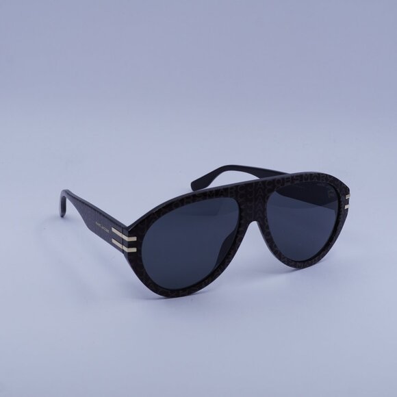 Marc Jacobs MARC 747/S 003L IR Sunglasses Pattern Aviator Frame, Grey Lenses - Picture 1 of 10